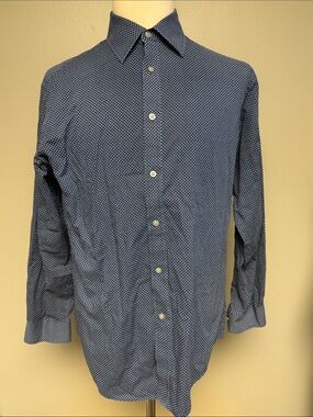 sean john big and tall dress shirts Sean John Button Up Dress Shirt 5XB NEW Big & Tall Red Orange Checkered NWT
